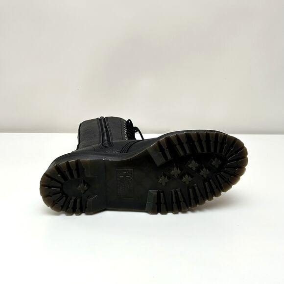 NIB Unisex Dr. Martens 1B99 Quad Black Leather Boots - W10; M9 - Picture 6 of 12